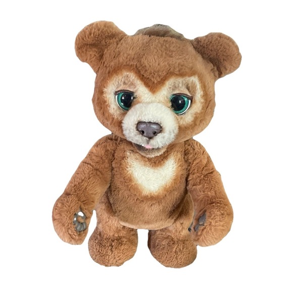 Hasbro FurReal Friends Bear‎ Cub 2018 Animatronic Robot Tested Working Clean - Picture 1 of 10